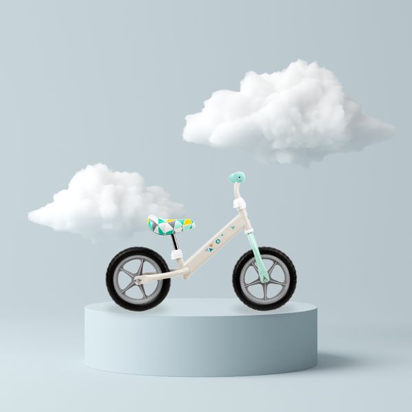 Qkids Fleet Rowerek Biegowy 12" zdjęcie 7