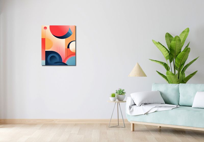 Obraz 50x60cm Geometryczne Marzenia zdjęcie 2