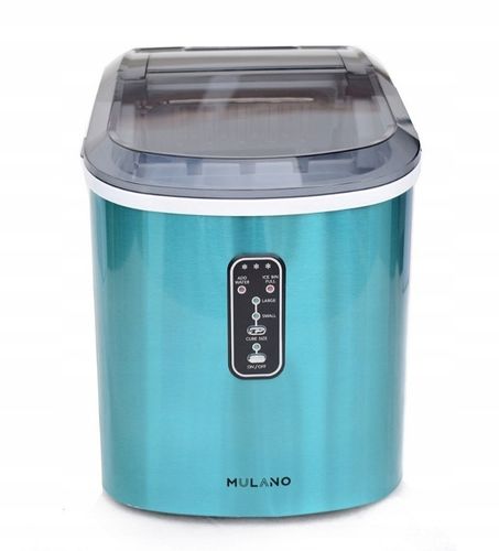 Kostkarka do robienia kostek lodu maszyna domowa barowa niebieska na Arena.pl