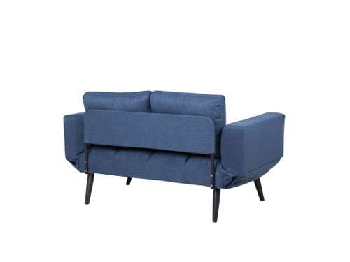 Sofa rozkładana ciemnoniebieska BREKKE na Arena.pl