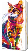 Obraz 30x60cm Nasycony Kot