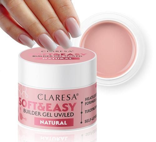 Claresa ŻEL BUDUJĄCY CLARESA SOFT & EASY BUILDER GEL NATURAL 45g na Arena.pl