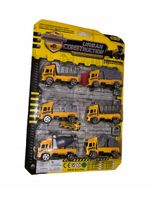 ZESTAW 6 AUT BUDOWLANYCH BETONIARKA KOPARKA DŹWIG