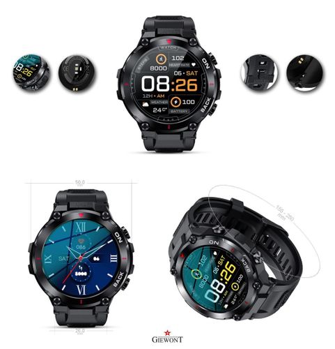 Smartwatch Giewont GW460-1 Czarny na Arena.pl