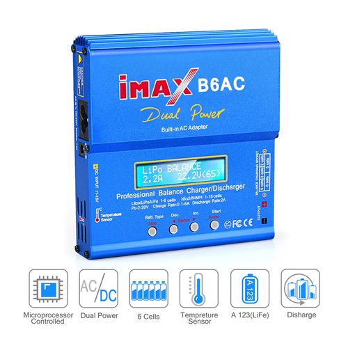Ładowarka balansująca iMAX B6 80W E6168 na Arena.pl