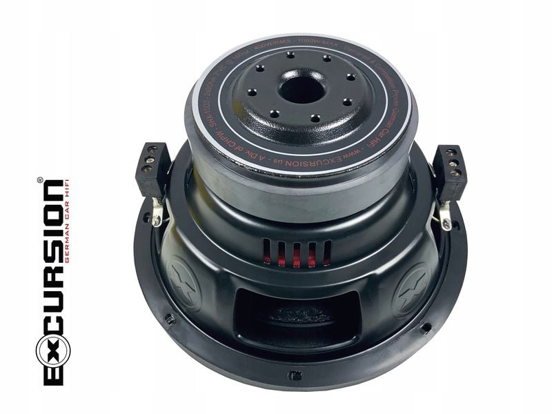 Subwoofer Excursion Głośnik 10'' 25cm 2x 2ohm 800W zdjęcie 2