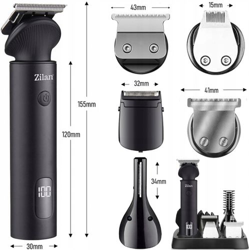 TRYMER GOLARKA STRZYŻENIE GOLENIE BRODY WŁOSÓW BEZPRZEWODOWA XXL USB na Arena.pl
