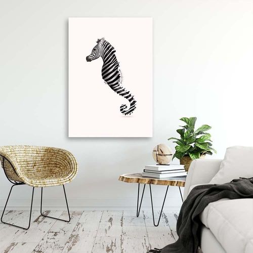 Deco Panel, Abstrakcja zebra morska 50x70 na Arena.pl