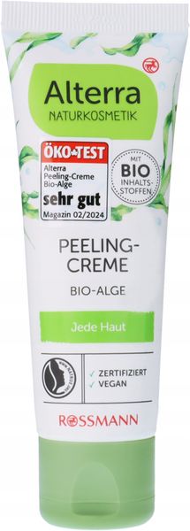 ALTERRA KREM PEELINGUJĄCY ALGI BIO 50 ML zdjęcie 1