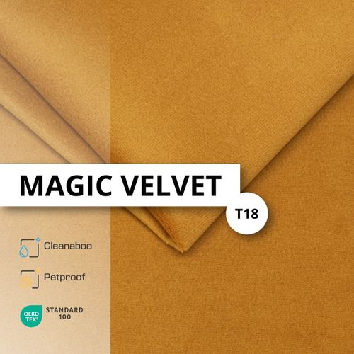 ŁÓŻKO TAPICEROWANE DO SYPIALNI 180x200 ŁÓŻKO PODWÓJNE Z POJEMNIKIEM ŻÓŁTE na Arena.pl