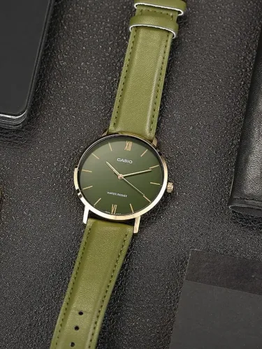 ZEGAREK MĘSKI CASIO MTP-VT01GL-3B + BOX na Arena.pl