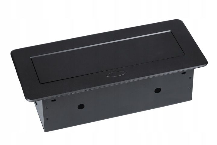 GNIAZDO CHOWANE W BLAT NABLATOWE GNIAZDKO + 2 USB zdjęcie 2