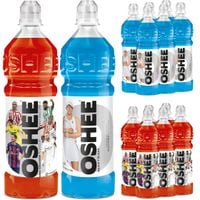 OSHEE Isotonic Czerwona Pomarańcza x6 + Multifruit x6