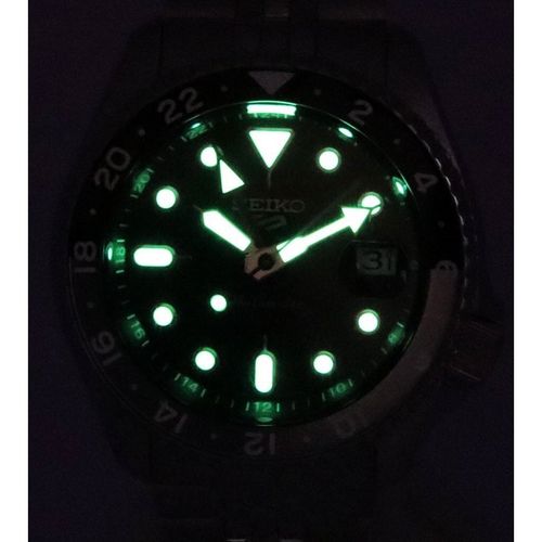 ZEGAREK MĘSKI SEIKO 5 SPORTS SSK001K1 GMT AUTOMAT WR100 + BOX na Arena.pl