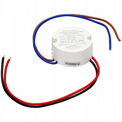 Zasilacz Transformator LED 12V 30W 2,5A Do Puszki FI60 IP67 Dopuszkowy na Arena.pl