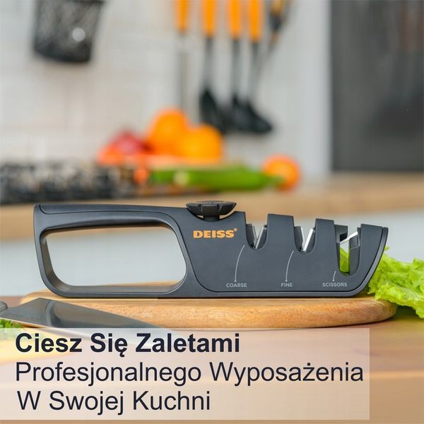 Deiss PRO Ostrzałka do noży z regulowanym kątem zdjęcie 9
