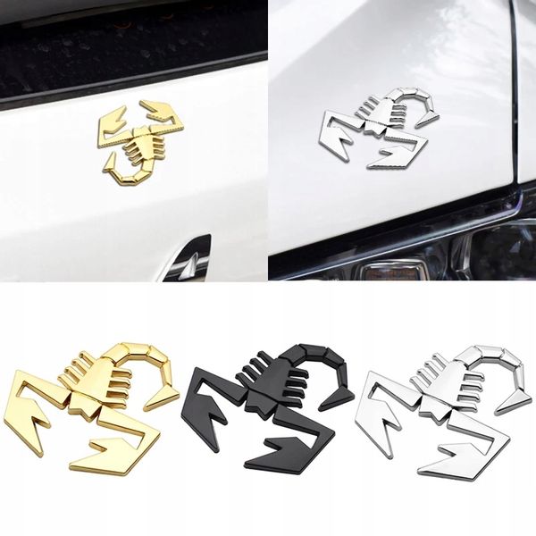 Emblemat Naklejka SKORPION FIAT ABARTH 500 Tuning zdjęcie 6
