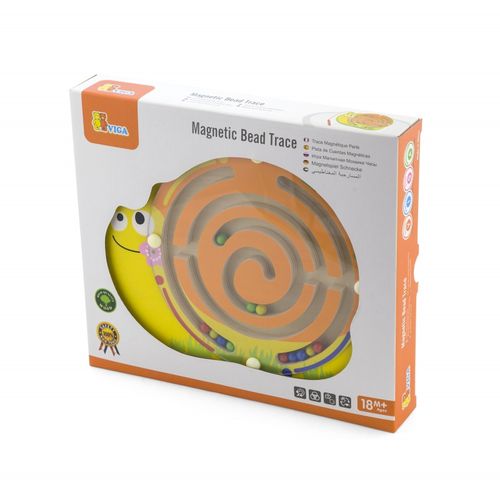 Labirynt Magnetyczny Drewniana gra Śimak na Arena.pl