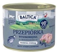 BALTICA SMAKI REGIONÓW Kot dorosły Przepiórka 185g