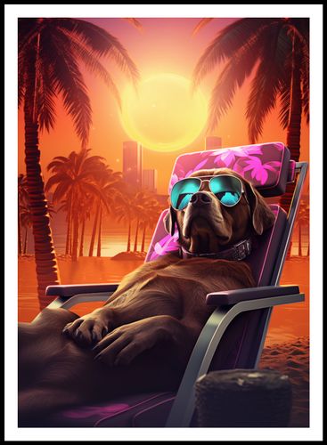 Plakat 67,5x95cm Lato w Stylu na Arena.pl