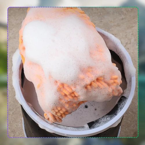 Myjka do samochodu rękawica z mikrofibry do mycia auta felg dwustronna na Arena.pl