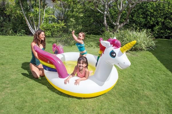 ND17_WP-1787 Basen jednorożec z natryskiem w pud zdjęcie 3