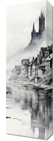 Obraz 20x60cm Mglisty Refleks zdjęcie 1