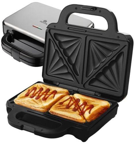 TOSTER OPIEKACZ DO KANAPEK TOSTÓW SANDWICH 1000W STAL NIERDZEWNA na Arena.pl