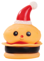 Pluszowa zabawka dla psa świąteczny burger z piszczałką 9,5×12,5cm