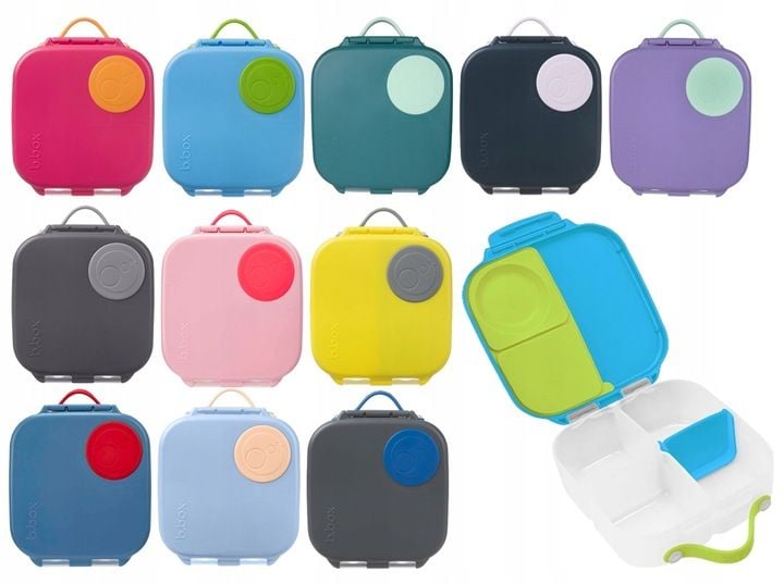 B.BOX Mini Lunchbox Śniadaniówka 1000ml 11 KOLORÓW bbox z pojemnikiem zdjęcie 1
