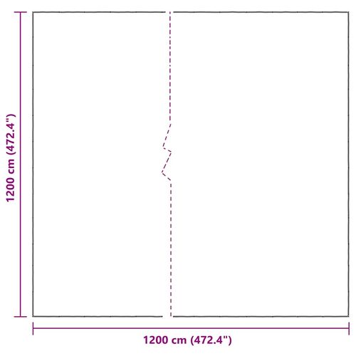 Przezroczysta plandeka z oczkami 12x12 m Polietylen na Arena.pl