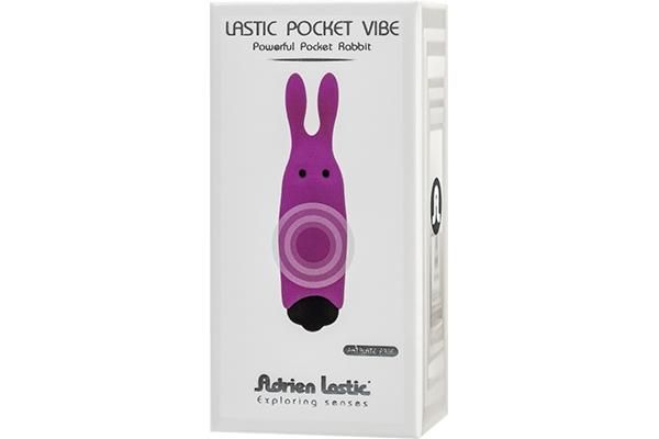 Stymulator-Lastic Pocket Vibe Rabbit Purple zdjęcie 2
