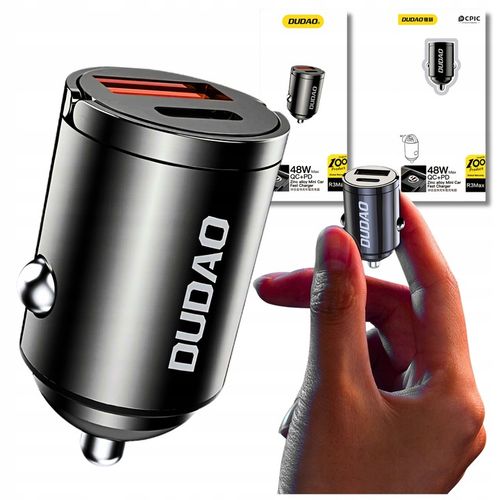 ŁADOWARKA SAMOCHODOWA USB C SZYBKA PD 48W MAŁA SAMOCHODOWA ZAPALNICZKA USB na Arena.pl