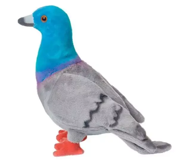 Maskotka Gołąb miejski 20cm zdjęcie 1