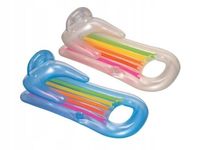 MATERAC Z OPARCIEM DMUCHANY FOTEL KRZESŁO WODNE INTEX 58802