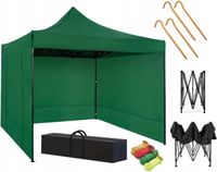 PAWILON NAMIOT OGRODOWY HANDLOWY 3x3m EKSPRESOWY CATERINGOWY TARGOWY TORBA