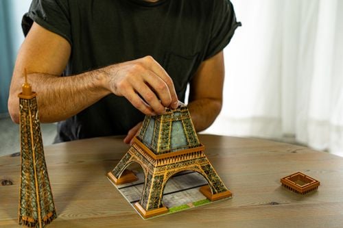 Puzzle 3D Wieża Eiffla. Ravensburger na Arena.pl