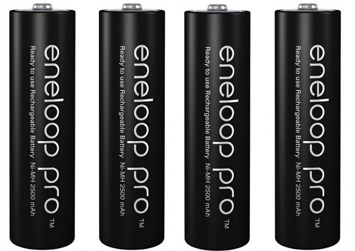 4x PANASONIC ENELOOP PRO 2550 mAh R6 AA JAPAN zdjęcie 4