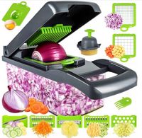 SZATKOWNICA DO WARZYW TARKA MANDOLINA KRAJALNICA ROZDRABNIACZ 14w1 ZIELONY