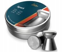 Śrut diabolo H&N Sport Glatt 4,5 mm 500 szt. Diabolo do wiatrówki