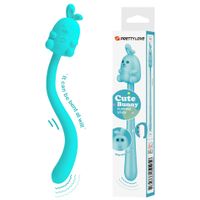 cute bunny, flirting stick, 7 vibration functions, magnetic usb charging