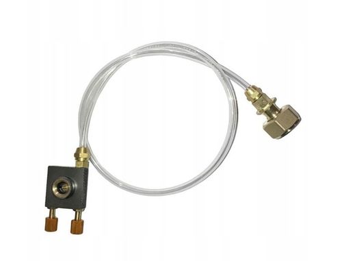 ADAPTER DO NAPEŁNIANIA BUTLI GAZOWEJ KARTUSZY WĄŻ 70CM na Arena.pl