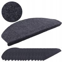 NAKŁADKI DYWANIKI TREPY 15szt NA SCHODY STOPNIE SAMOPRZYLEPNE ANTYPOŚLIZG