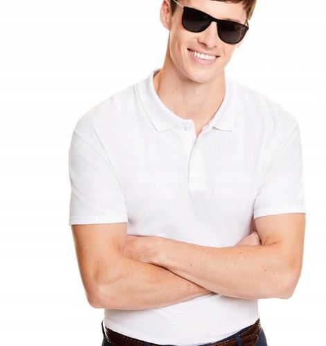 KOSZULKA POLO ORIGINAL FRUIT OF THE LOOM Black L na Arena.pl