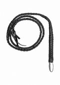 bicz pleciony ouch twisted whip czarny