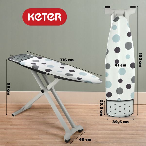 Keter Deska Do Prasowania Lotus Szeroka I Długa zdjęcie 3