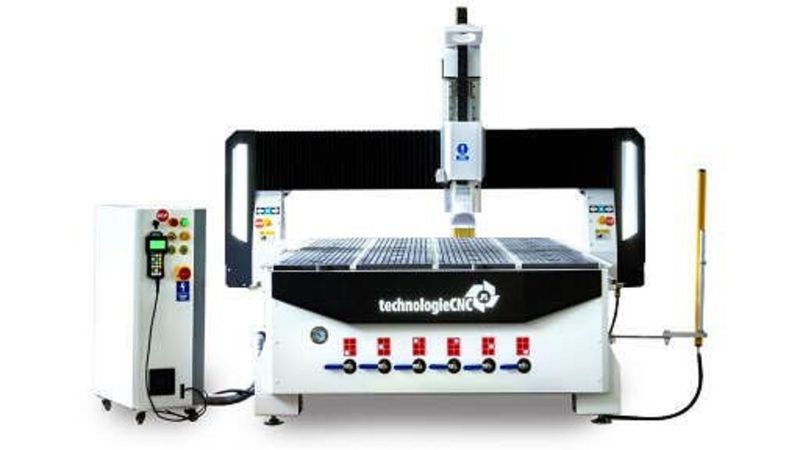 Frezarka CNC INDUSTRY 2.0 6KW+Pompa próżn. Becker zdjęcie 5