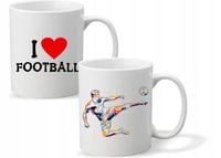 Kubek z nadrukiem PREZENT SPORT I LOVE FOOTBALL