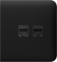 SideCover (LAN) - czarny - AJAX SYSTEMS 126212.319.BL