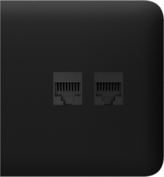 SideCover (LAN) - czarny - AJAX SYSTEMS 126212.319.BL zdjęcie 1